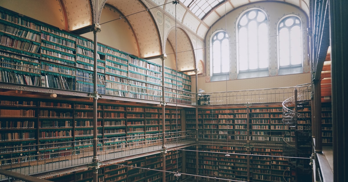 Photo of library interior