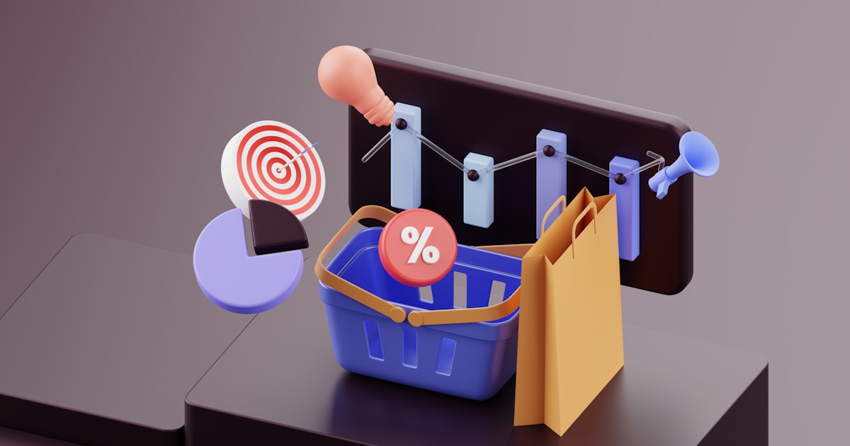 A basket with a target and a target in it