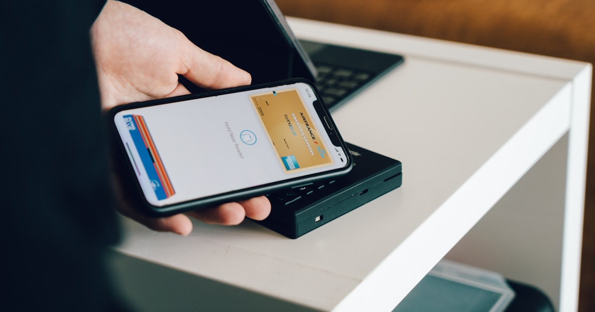 Paying with a phone