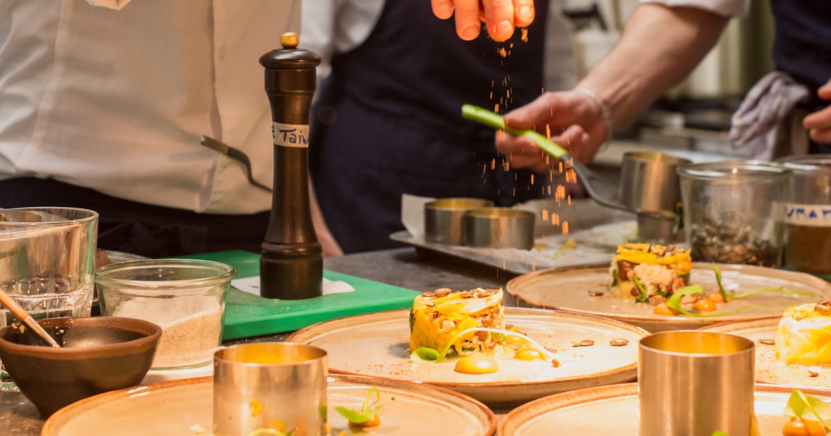 chef preparing food