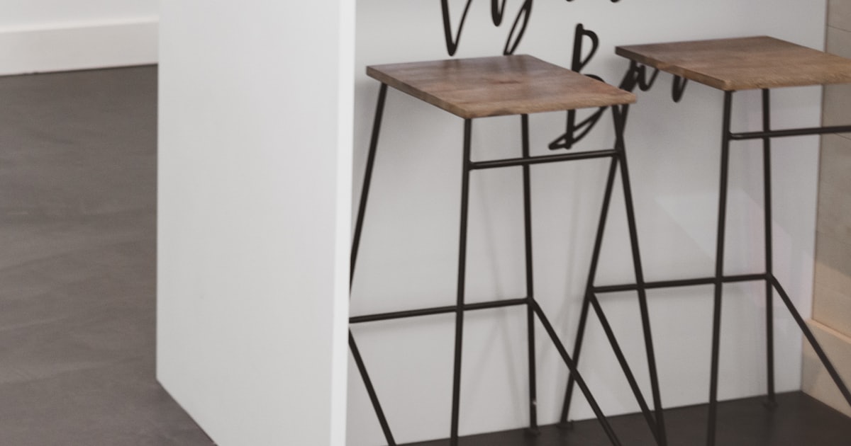 flat screen monitor on a white wooden table
