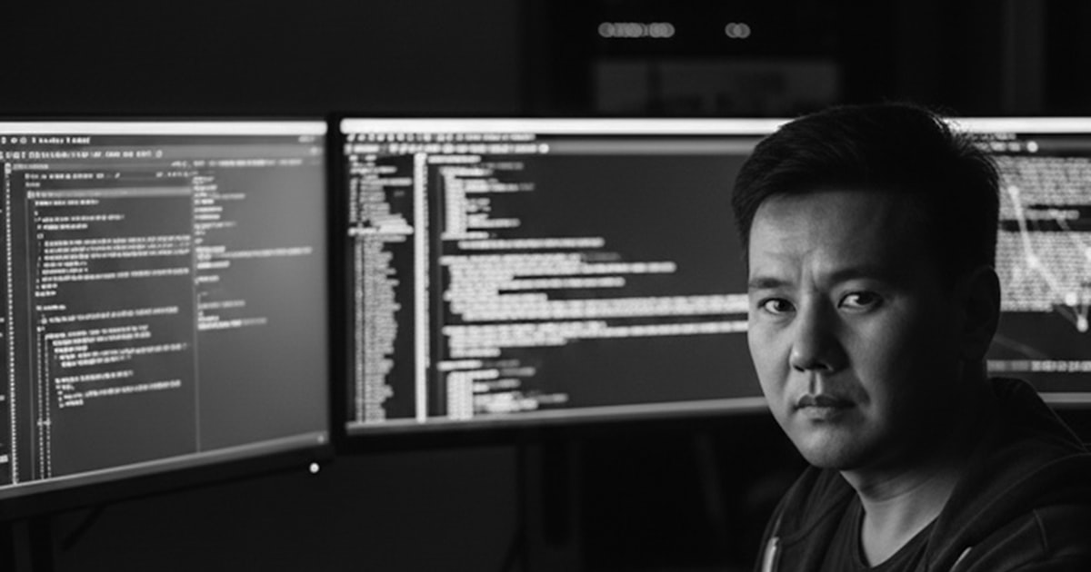 Working in front of many monitors
