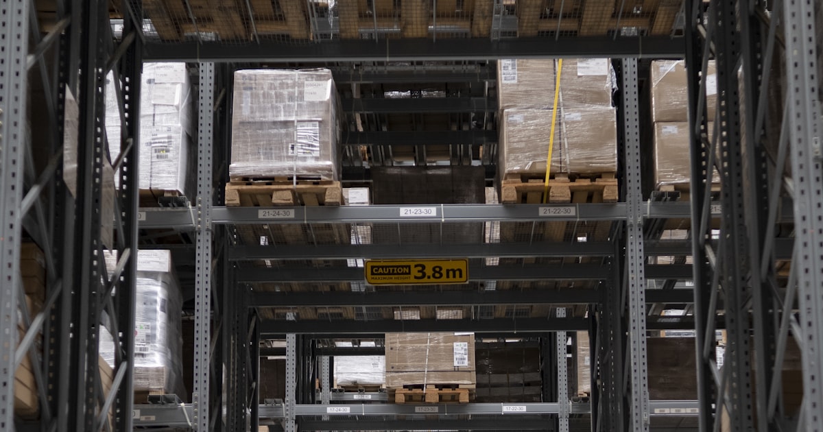 A warehouse full of boxes