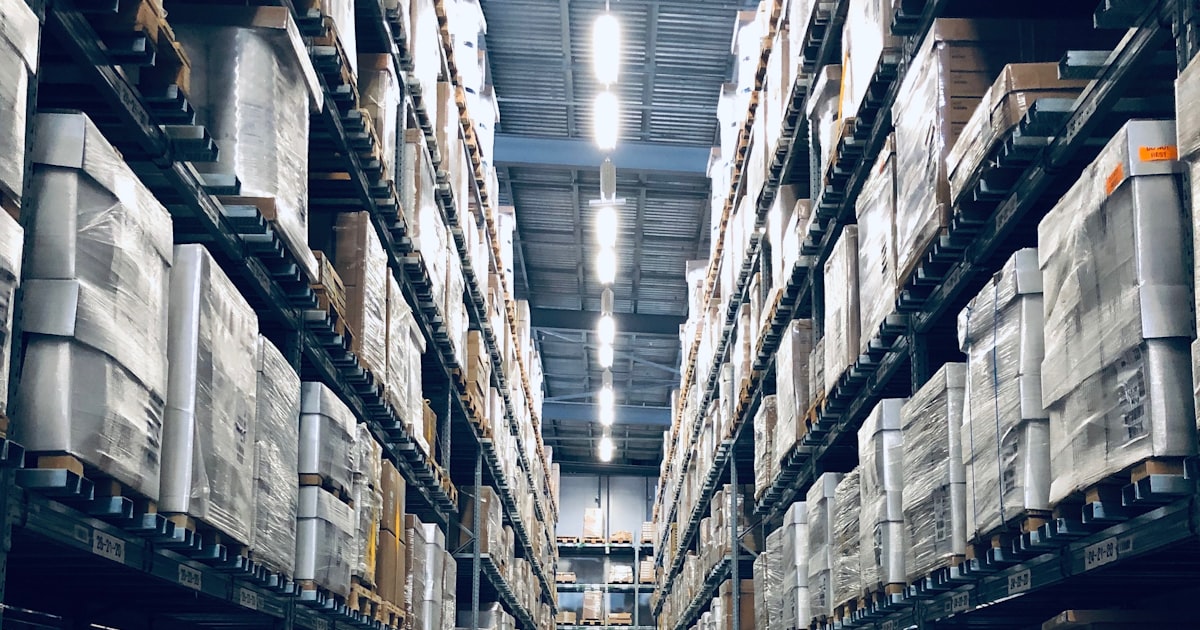 A large warehouse