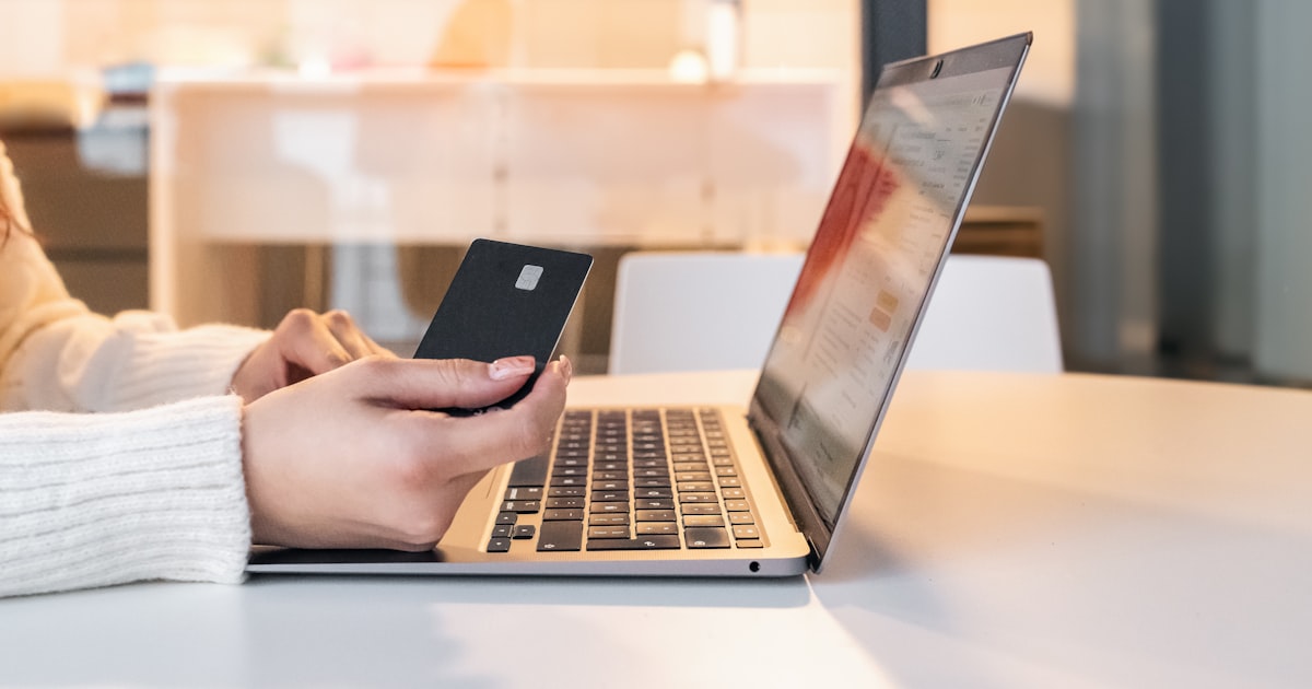Shopping online with a phone