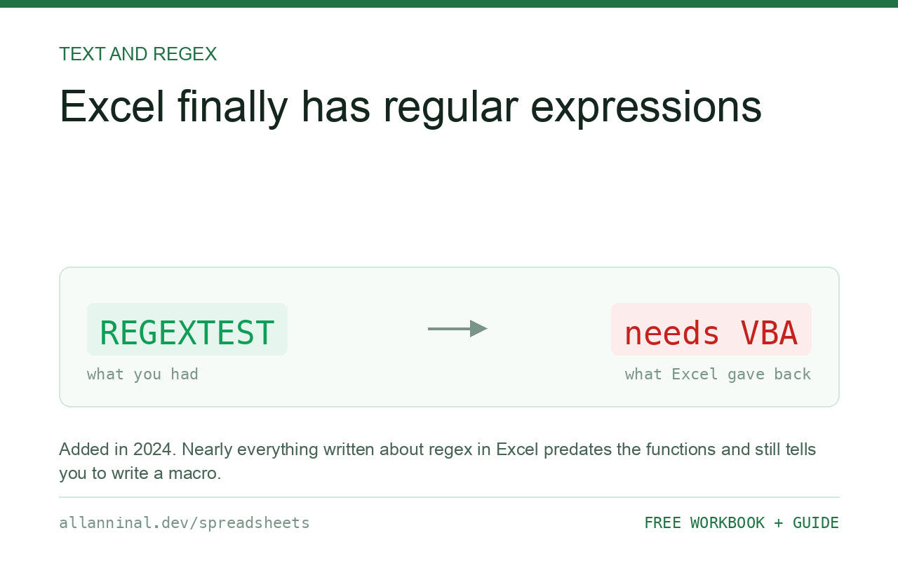 Pulling a code out of messy text without a macro