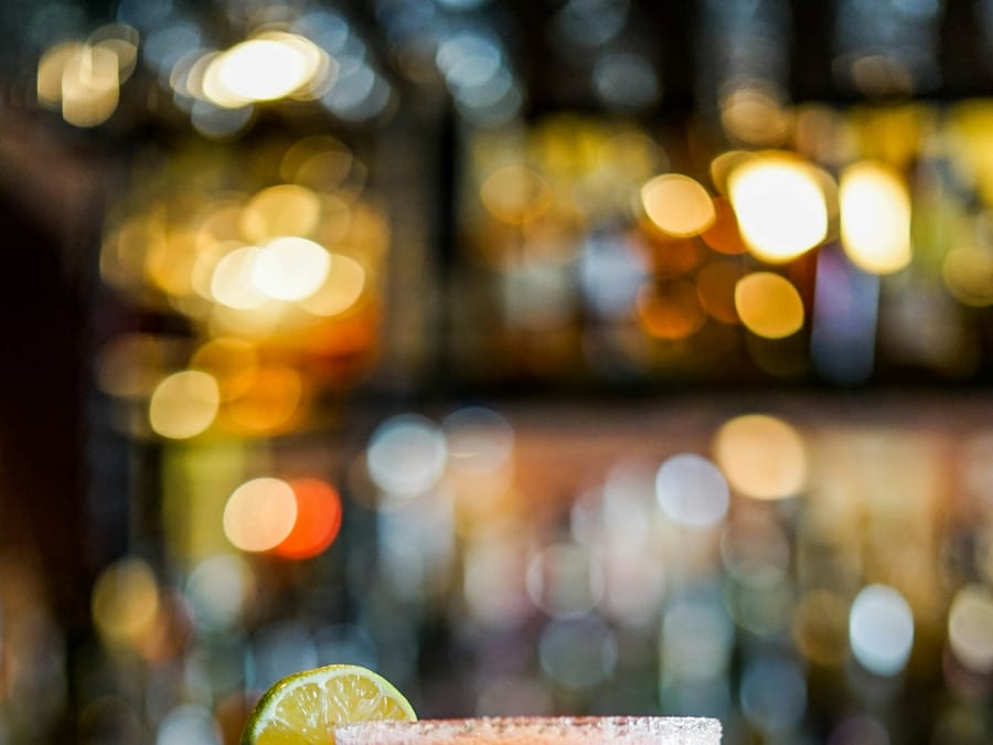 Margarita Clásica — Fresh lime, blanco tequila, Himalayan salt rim