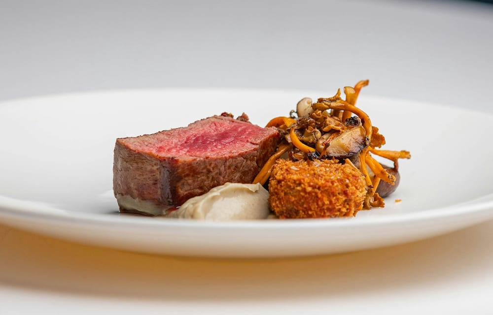 A signature dish from the Harvest Table menu