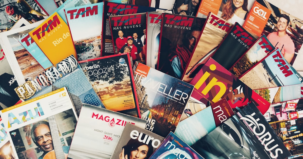 A lot of magazines