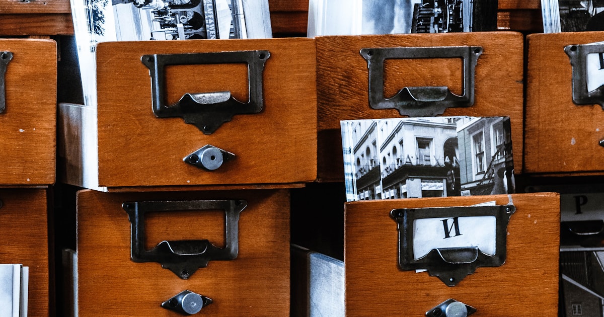 Drawers stacked on top of each other